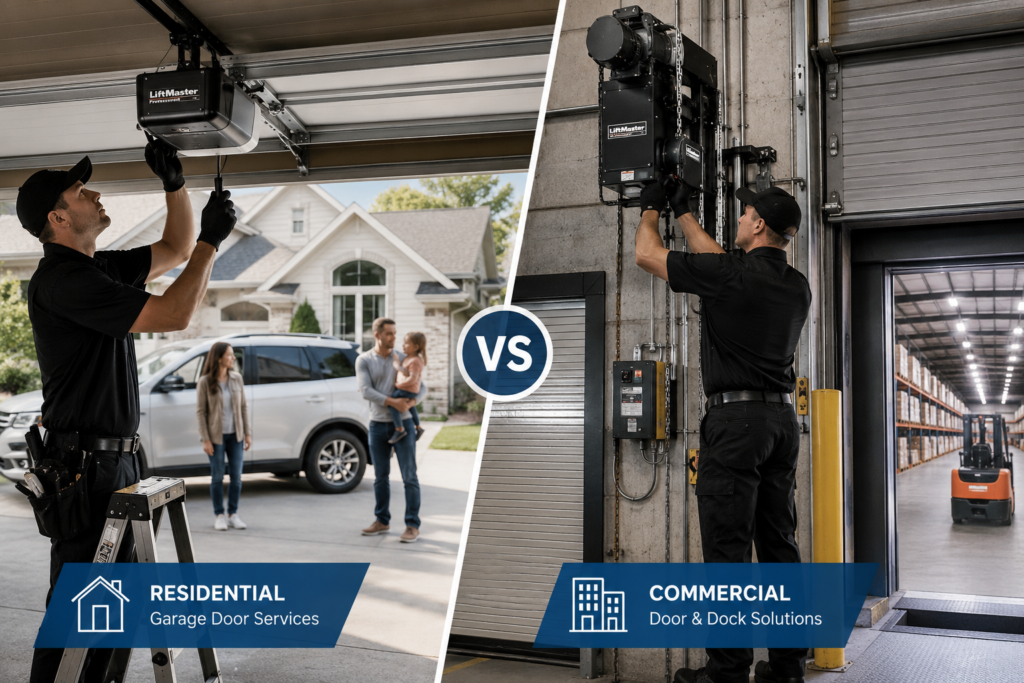 Residential & Commercial Garage Door Opener Repair Regina Saskatchewan