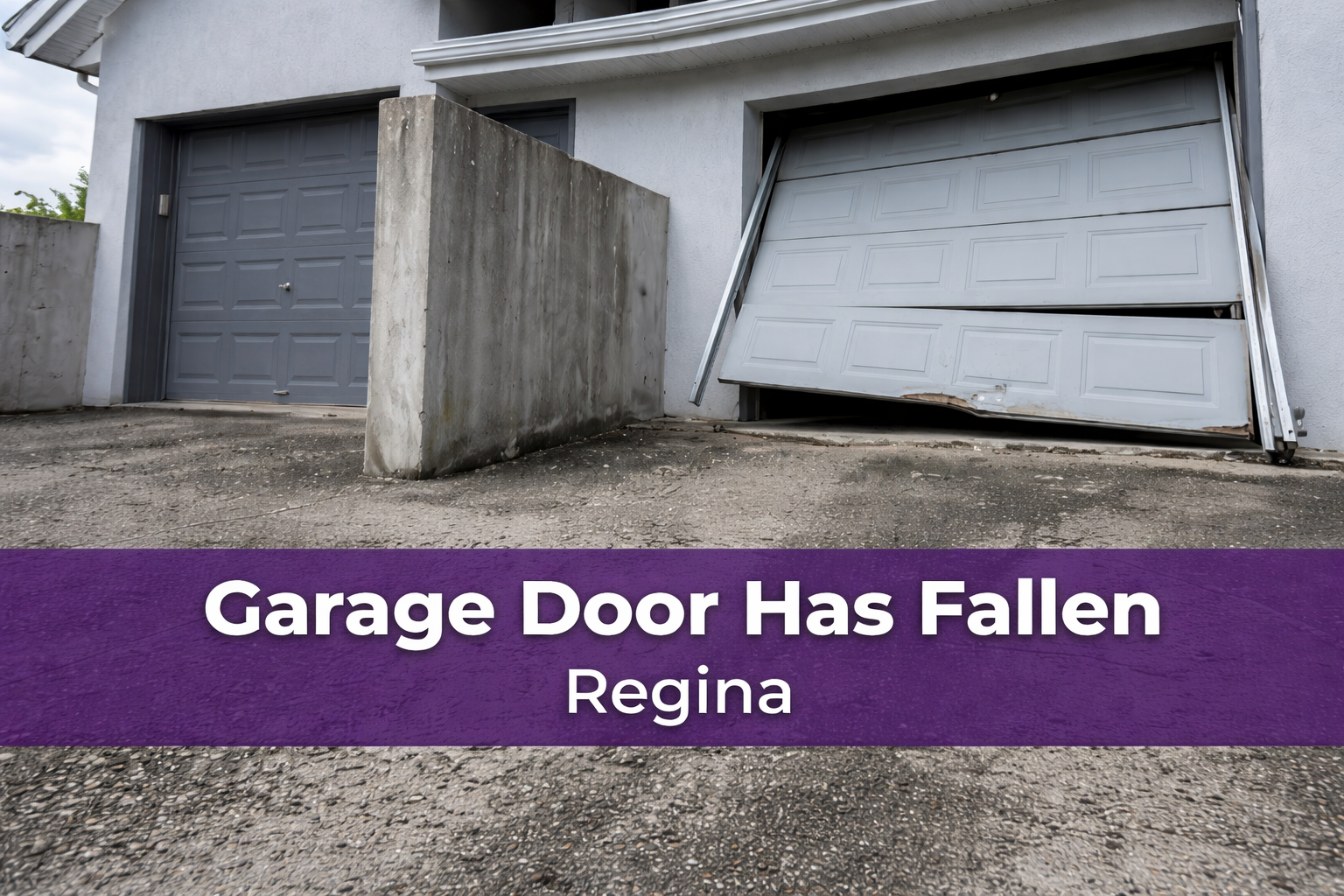 Garag Door Has Fallen in regina