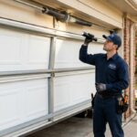 Garage door spring inspection